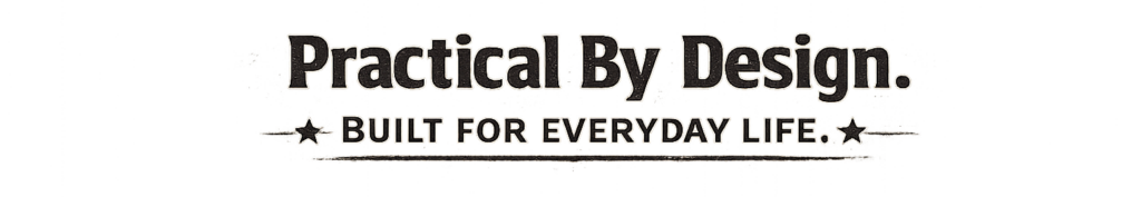 Practical By Design banner for Belt Buddy Pro